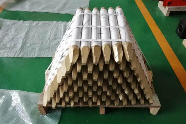 Excavator Parts Hydraulic Rock Hammer Breaker Diamond Point Chisel 162mm