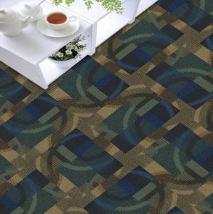 Quality Square Nylon Polyester Carpet / Tufted Cut Pile Carpet Wrinkle Resistance wholesale