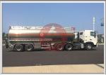 T7H 2 Axle Aluminum Fuel Tank Semi Trailer With Intelligent Safety System