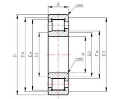 Quality SL series roller bearings SL1923Series Cylindrical Roller Bearings SL192313 wholesale