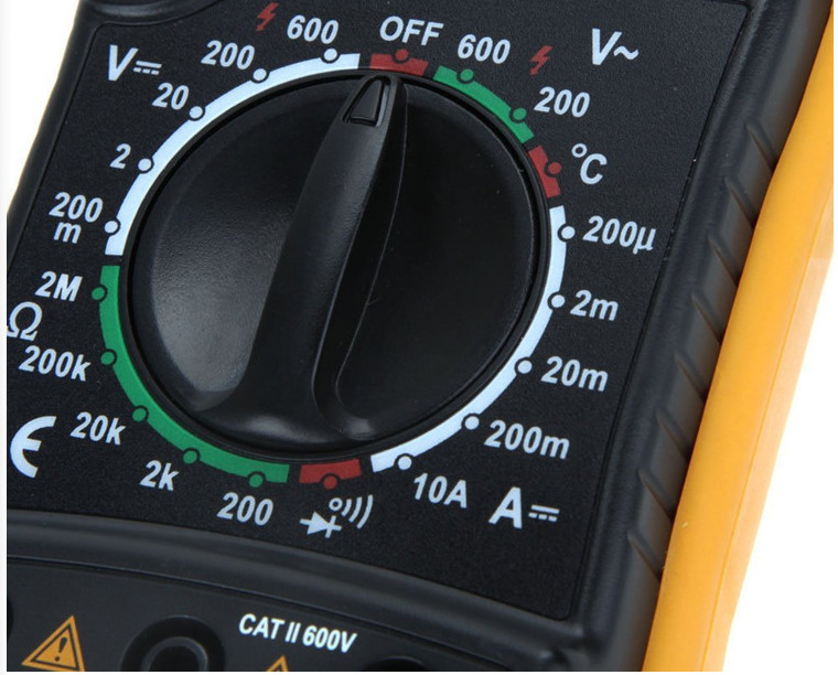 High Safety Digital Multimeter Manual , True Rms Multimeter Stable Performance