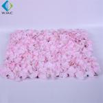Square Silk Hydrangea Flower Wall , Wedding Background Use Artificial Flower Row
