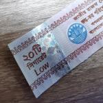 Customized Revenue Stamp Duty Hot Stamping Stickers For Goods And Services