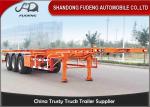 BPW / FUWA Axle Skeleton Chassis Container Trailer 20ft 40ft Dimension