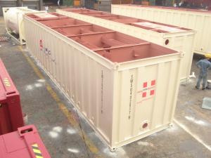 Quality Open Top Sewage Container 40ft High Cube General Purposes Easy Operation wholesale