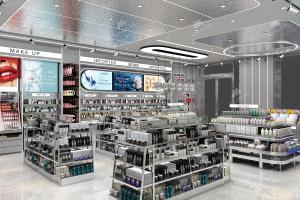 Quality 12-YZoS001, Metaverse Series Cosmetic Shop in Lianyungang featuring 27 Main Fixtures within 145 Sqm and Approx. $10,769 Budget wholesale