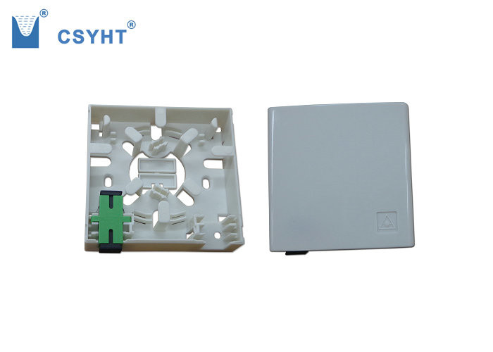 2 SC Ftth Fiber Optic Junction Box 86 Information Panels