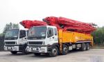 Energy Saving Concrete Pump Truck Automatic Control 48m Boom ISO CCC