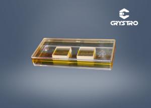 Quality Optical Isolator Square TGG Crystal Blocks With High Extinction Ratio wholesale