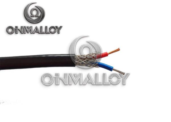 0.51mm Type K High Temperature Thermocouple Wire Fiberglass / Stainless Steel