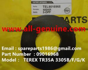 Quality TEREX 09016968 WASHER OFF HIGHWAY NHL MINING DUMP TRUCK TR35 TR50 TR60 TR100 3305B 3305F 3303 3307 TR45 TR70 MT4400 wholesale