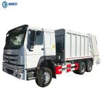 Capacity 20cbm SINOTRUK HOWO 6x4 336hp Rubbish Compactor Truck