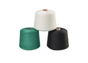 Quality 100% Recycled Cotton Yarn For Curtain Loose Strands Prevented Heat Resistance wholesale