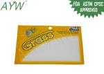 Yellow Moisture Proof Lure Fishing Bag Plastic Laminated For Hard Baits /