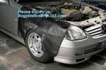 Indoor Reusable Nylon Car Chair Seats Cushion Cover, Car Steering Wheel Covers,