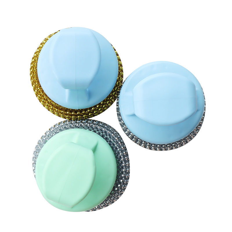 Wear Resistance Metal Scourer With Handle Multifunctional Fast Drying