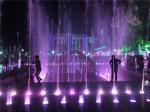 First Grade Certified Colorful Musical Floor Fountains With Stainless Steel 304
