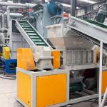 Dry Type E-Waste Shredder Machine PCB Board / Mobile Phone Recycling Machine