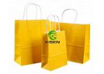 Clothing Kraft Paper Shopping Bags Colorful Drawstring Sealing Smooth Surface