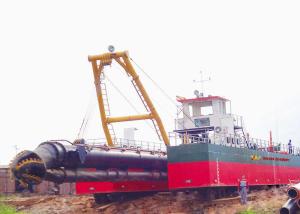 Quality Underwater Cutting Suction Dredger 3700m³ / H 1500m Discharge Distance wholesale