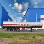 42000l 28t fuel tank trailers 4 Compartments And Super Tire Carbon Steel