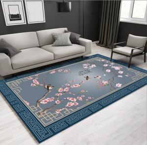 Quality Fresh Beautiful Flower Living Room Floor Carpets 12-16 New Chinese Style wholesale