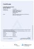 Weifang KM Electronics Co., Ltd. Certifications