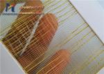 Gold Facade Metal Mesh 30m 316 Stainless Steel Mesh Screen