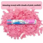 24" Blue Pink Gender Reveal Powder Cannon Baby Shower Compressed Air Smoke