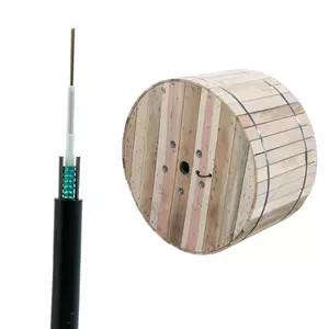 Quality GYXTW 4 Single Mode G652D Aerial Optical Fiber Cable manufacturer wholesale