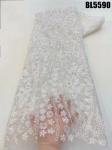 Wholesale price embroidery fabric chantilly fabric african french lace fabric