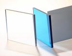 PC Polycarbonate Solid Sheet UV Coating Fire Resistant 0.8mm-20mm Roofing Sheet