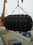 Net Type Pneumatic Rubber D Fender Rubber Marine STD STS