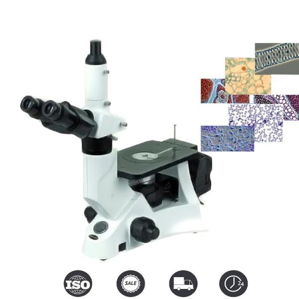 Metal Alloy Structure Inverted Metallurgical Optical Microscope Trinocular NCM