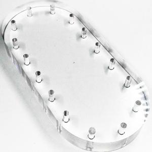 Quality ISO9001 0.01mm CNC PMMA , UV Printing custom acrylic parts wholesale