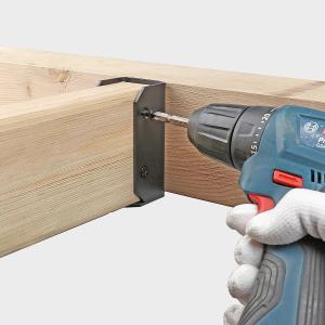Quality Single-side Bracket 2x4 Wood Pergola/Gazebo Saddle Joist Stainless Steel Connectors wholesale