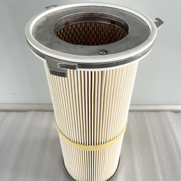 High Temperature Cylindrical Filter Cartridges Used In Industrial Air Filtration