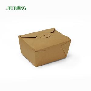 Quality ODM Disposable Biodegradable Paper Food Take Out Containers Anti Water wholesale