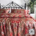 Quilt Cover Made Of Long Staple Cotton, Four Piece American Style Bed Sheet,