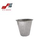 household Round Aluminum Foil Container Biodegradable Circular Foil Trays