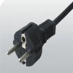 XianDa vde ac 2 pin british 16a 250v ac tv Flat EU Swiss euLaptop 90 Degree