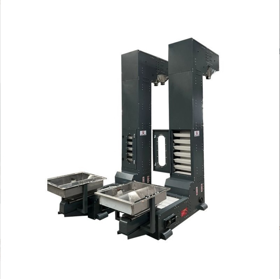 Simply Operation Light Bucket Lifting Grain Transportation Scraper Conveyor