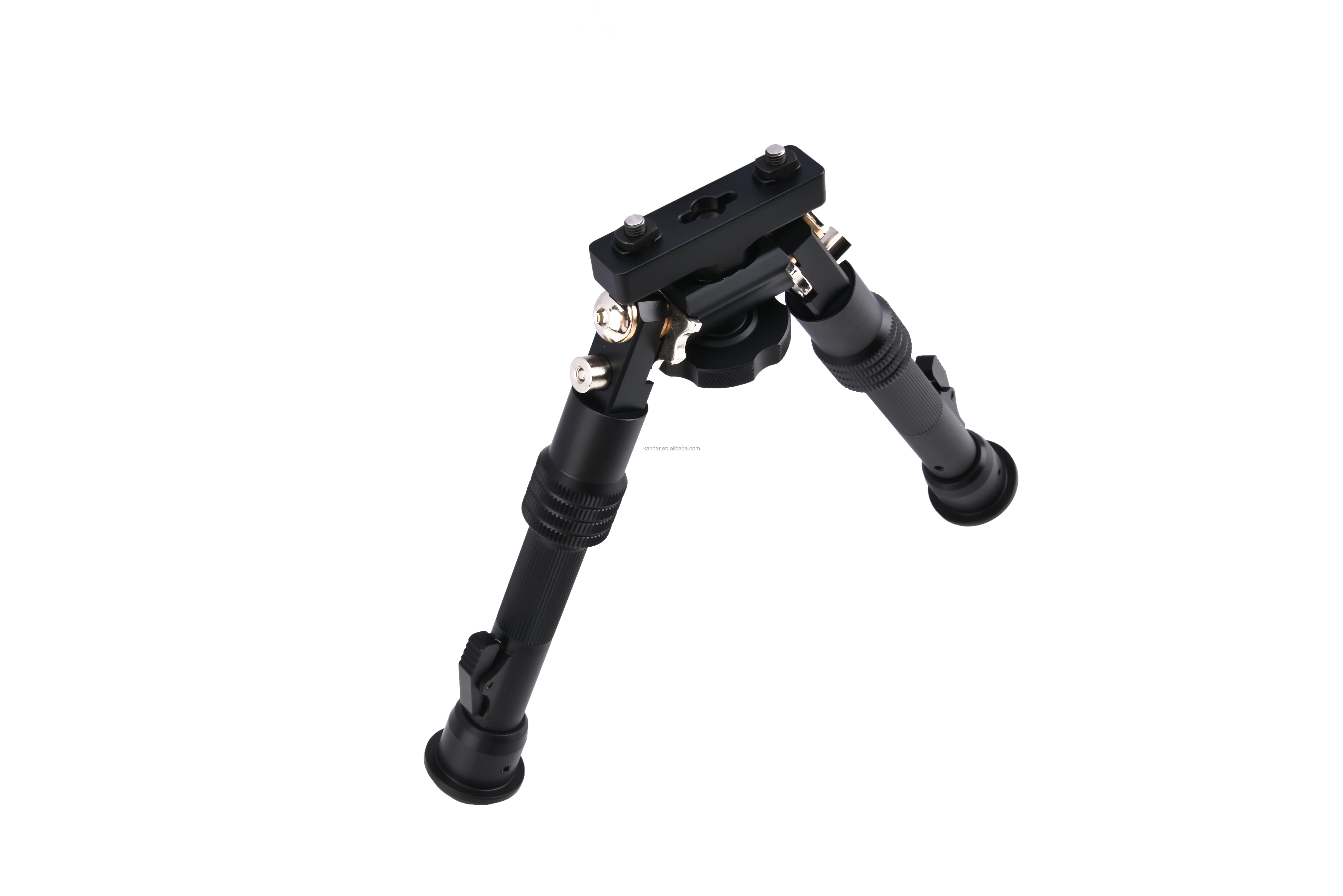 Adjustable Leg Length 5.5''-8.1'' Tactical Bipod for 5'' Center Height Precise Aiming