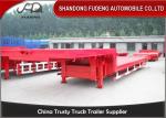 Steel Extendable Lowboy Trailer For 18 / 46 / 56 Meters Windmill Turbine Blade