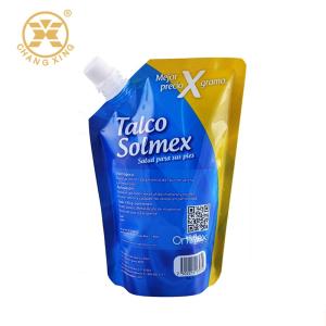 Quality 500ML 1L OEM design Doy pack Liquid Detergent Powder Packaging Pouch wholesale