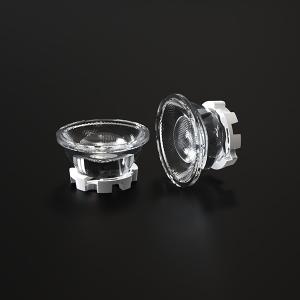 Quality Viewing Angle 24 Degree COB LED Lens For Lighting Fixtures Low Glare wholesale