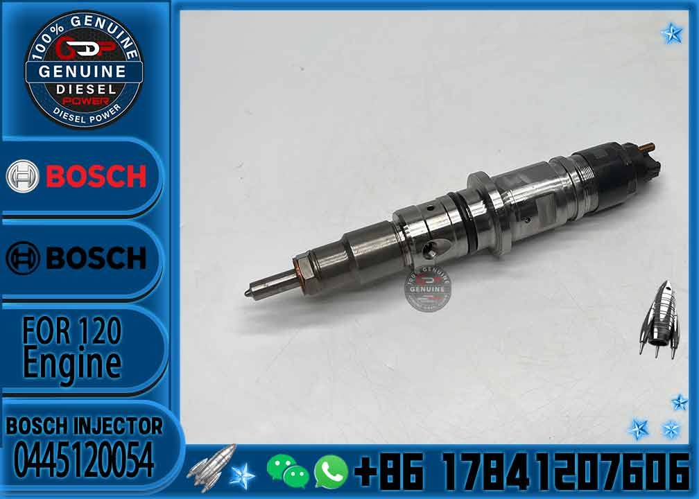 Common Rail Fuel Injector 0445120054 0986435545 0445120057 0445120075 for Iveco Euro Cargo 3.9/5.9 F4AE3