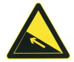 Steep slope sign