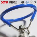 Chemical Industry Stainless Steel Ball Valve with Round Handle and High Pressure