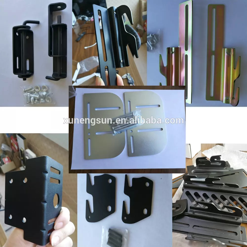 Structures Bolt-on Footboard Extension Brackets Attachment Kit Set of 2 0.3-3mm Thickness